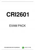 CRI2601 EXAM PACK 2023