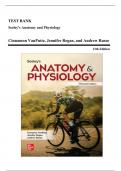 Test Bank - Seeley's Anatomy and Physiology, 13th Edition (VanPutte, 2023), Chapter 1-29 | All Chapters