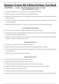 Complete Test Bank Immune System 4th Edition Parham  Questions & Answers with rationales (Chapter 1-17)