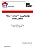 Professioneel Handelen - Inkoop/acquisitie - Semestertaak: Inkoopmap (18/20 behaald)