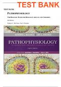 Test bank Pathophysiology The Biologic Basis for Disease in Adults and Children 8th Edition Test Bank - Chapter 1-50 | Complete Guide