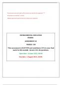 EED2601 assignment 3 Due  2 August 2023 100% pass