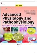 Advanced Physiology and Pathophysiology-Essentials for Clinical Practice 1st Edition by Nancy Tkacs , Linda Herrmann & Randall Johnson - Complete Elaborated and Latest Test Bank. ALL Chapters(1-17)Included and updated for 2023