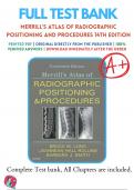 Test Banks For Merrill's Atlas of Radiographic Positioning and Procedures 14th Edition by Bruce W. Long; Jeannean Hall Rollins; Barbara J. Smith, 9780323566674, Chapter 1-30 Complete Guide