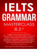 IELTS Grammar Masterclass 8.5 © English Grammar for IELTS 8.5_ 100+ pages of Essential English Grammer