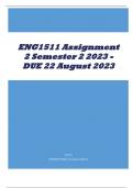 ENG1511 Assignment 2 Semester 2 2023 -DUE 22 August 2023