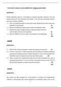 Exam (elaborations) COM3704 - New Media Technology 