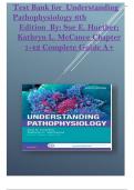 Test Bank for Understanding Pathophysiology 6th Edition 2024 update By Sue E. Huether; Kathryn L. McCance Chapter 1-42 Complete
