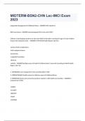 MIDTERM-BSN2-CHN Lec-IMCI Exam 2023