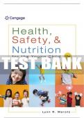 Test Bank For Health, Safety, and Nutrition for the Young Child - 11th - 2024 All Chapters - 9780357765760