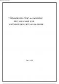 Test Bank for  Strategic Management Text and Cases 10th Edition by Dess, McNamara, Eisner.pdf