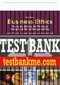 Test Bank For Business Ethics: Decision Making for Personal Integrity & Social Responsibility, 5th Edition All Chapters - 9781260260496