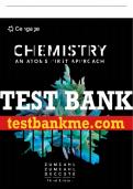 Test Bank For Chemistry: An Atoms First Approach - 3rd - 2021 All Chapters - 9780357363362