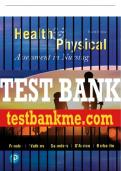 Test Bank For Health & Physical Assessment in Nursing 4th Edition All Chapters - 9780134868172