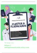 Cluster B Flashcards (Anki)