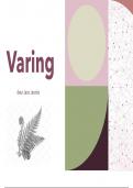 All you need to know summary and questions with answers about the short story "Varing" by Jaco Jacobs