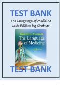 Test Bank for The Language of Medicine 11th Edition by Chabner.