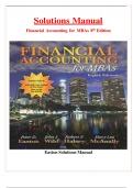 Solutions Manual Financial Accounting for MBAs 8th Edition