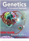 Genetics Conceptual Approach Seventh Edition Benjamin A. Pierce