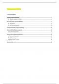 Samenvatting Handboek Projectontwikkeling -  Projectontwikkeling