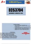 ECS3704 Assignment 4 (COMPLETE ANSWERS) Semester 2 2023 - DUE 17 November 2023