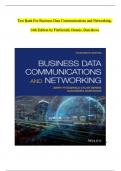 Test Bank For Business Data Communications and Networking, 14th Edition by FitzGerald, Dennis, Durcikova.