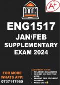 ENG1517 JAN/FEB Supplementary exam 2024 Answers