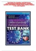 Test Bank for Huether and McCances Understanding Pathophysiology, Canadian Edition, 2nd Edition (Power-Kean