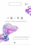Keuzevak: “IQ-EQ”: Uitwerkingen (cijfer 8!)