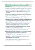 C211 OA Exam Questions & Answers 2024 Graded A+