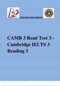 CAMB 3 Read Test 3 - Cambridge IELTS 3 Reading 3