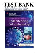 Test bank For Huether and McCances Understanding Pathophysiology, Canadian Edition 2nd Edition ISBN 9780323778848  Chapter 1-42 | Complete Guide