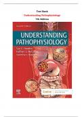 Test Bank For Understanding Pathophysiology  7th Edition By Sue E. Huether, Kathryn L. McCance |All Chapters,  Year-2024|