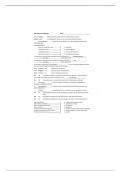 Biol 240- Comprehensive  key notes 