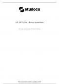 HIL3705 MCQ AND ANSWES