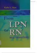 From LPN to RN_ role transitions  -  Ham, Kathy  -  2002  -  Philadelphia_ Saunders  -  9780721687391 