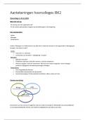 Hoorcollege aantekeningen Inleiding in de Bedrijfskunde 2 (IBK2)