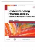 TEST BANK FOR UNDERSTANDING PHARMACOLOGY ESSENTIALS FOR MEDICATION SAFETY 2ND EDITION ALL CHAPTERS