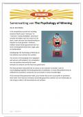 Samenvatting (NLs) van het boek 'The Psychology of winning' van Dr. Denis Waitley - door Uitblinker