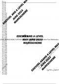 EDEXCEL AS LEVEL MARKSCHEME FURTHER MATHS 2023 2306 8FM0-21 AS Further Pure Mathematics 1 - June 2023
