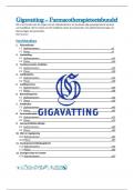 Gigavatting - Tentamenbundel Farmacotherapie-eindtoets
