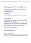 Conversion exam- Ryanair Cabin crew