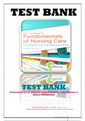 Burton Smith-Fundamentals of Nursing Care Concepts, Connections and Skills 4th Edition Test Bank/ Complete with 38 Chapters/Ace your exam