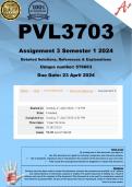 PVL3703 Assignment 3 (COMPLETE ANSWERS) Semester 1 2024 (576663) - DUE 23 April 2024 