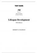 Test Bank For Lifespan Development A Topical Approach, 5th Edition by Robert S. Feldman ,2024 Chapter 1-15