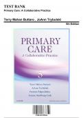 Test Bank for Primary Care: A Collaborative Practice, 5th Edition by Buttaro, 9780323355018, Covering Chapters 1-250 | Includes Rationales
