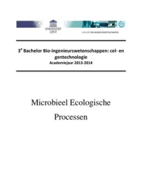 Practiumverslagen Moleculair-Ecologische Processen (MEP)