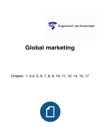 Global Marketing Summary