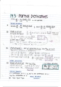 14.3 - 14.4 Partial Derivatives & Chain Rule
