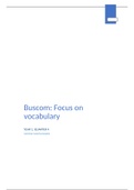 IBMS BUSCOM Focus on Vocabulary Y1Q4